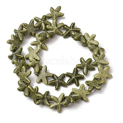 Hilos de cuentas de porcelana vintage hechas a mano&nbsp;PR-CBAA37B-03E