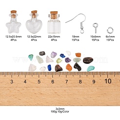DIY-Wunschflaschenanhänger-Ohrring-Kits herstellen&nbsp;DIY-FS0002-26