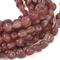 Fragola naturale perle di quarzo fili&nbsp;G-C286-A28
