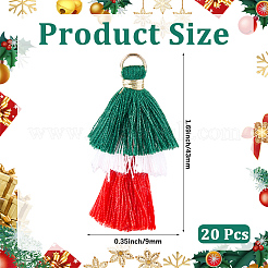 Quastenanhänger aus Polycotton&nbsp;FIND-WH20032-74