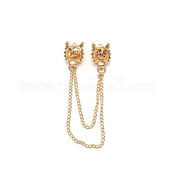 Spilla da bavero da uomo con collo a sciarpa con drago&nbsp;JEWB-WH0022-20A