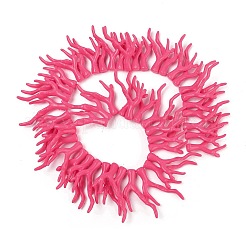 Fili di perline di corallo imitazione acrilica opaca&nbsp;SACR-P033-02A-07