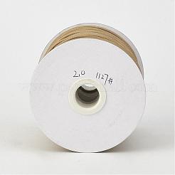 Cordon en polyester ciré coréen écologique&nbsp;YC-P002-3mm-1127