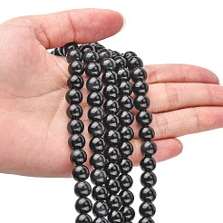 Natürlichen Obsidian Perle Stränge&nbsp;X-G-R173-8mm-02