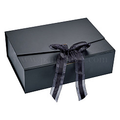Rechteckige faltbare Geschenk-Aufbewahrungsboxen aus Papier&nbsp;AJEW-TAC0035-07B
