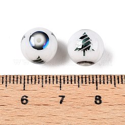 Perle di vetro opache natalizie&nbsp;X-EGLA-R113-02E