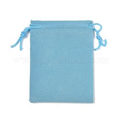 Kordeltaschen aus Samtgewebe&nbsp;TP-C001-70X90mm-3