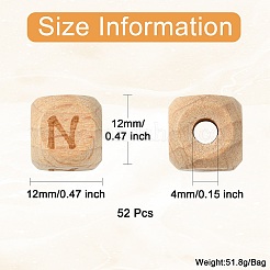 2 Beutel Holzperlen&nbsp;WOOD-CJ0001-99