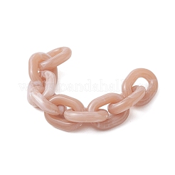 5 Stück handgefertigte Acryl-Kabelketten&nbsp;AJEW-JB01359