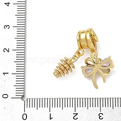 Ottone micro spianare pendenti zirconi&nbsp;CU-CBA4231-11G