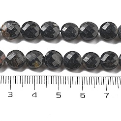 Naturali nera perle di tormalina fili&nbsp;G-C179-A23-03