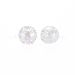 Transparent Knistern Acrylperlen&nbsp;X-MACR-S373-66-L06