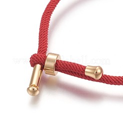 Baumwollkordel Armbänder&nbsp;X-BJEW-F360-B01