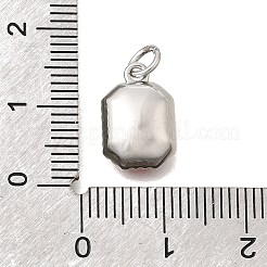Messing Glas-Anhänger&nbsp;KK-N289-14P-02