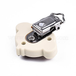 Clip porta ciuccio in silicone ecologico per uso alimentare&nbsp;SIL-T056-06