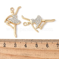 Legierung Kristall Strass Anhänger&nbsp;PALLOY-E775-18G