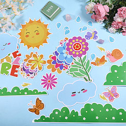 Pinnwanddekoration aus beschichtetem Papier&nbsp;AJEW-WH0747-001