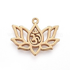 Pendente in lega stile tibetano&nbsp;X-TIBE-S301-008MG-NR