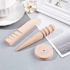Lederschleifen rund um Flachstab / Gemüse gegerbt&nbsp;TOOL-NB0001-33