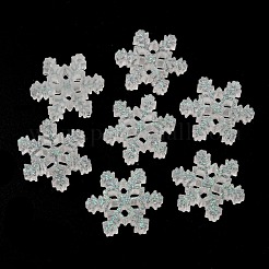 Cabochons de noël en résine translucide&nbsp;RESI-WH0026-40B-03