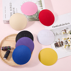 8 Stück 8 Farben Eva Fascinator Hut Basis für Millinery&nbsp;AJEW-GF0010-93