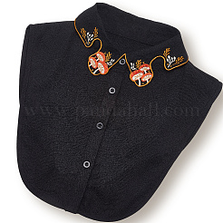 Colletti di camicia in poliestere staccabili&nbsp;AJEW-WH20816-027