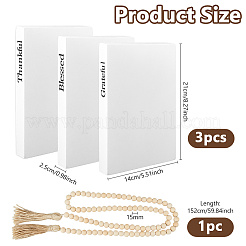Faux livre en MDF&nbsp;AJEW-WH0609-383