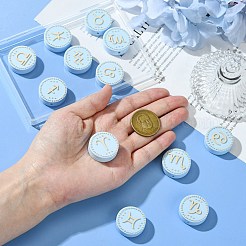 12 pz 12 stili perline focali in silicone alimentare&nbsp;SIL-CJ0002-25