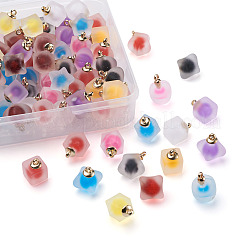 80 pz 20 pendenti in plastica/resina satinati&nbsp;FIND-MP0001-01