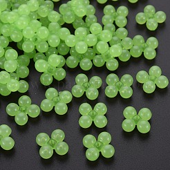 Perles en acrylique transparente&nbsp;MACR-S373-02E-06