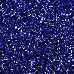 Perline di vetro argentate con vernice da forno&nbsp;SEED-H003-09F