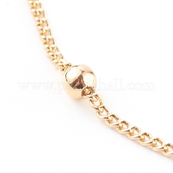 Cavigliere con catena in ottone&nbsp;AJEW-AN00424