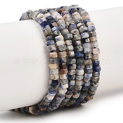 Natur Sodalith Perlen Stränge&nbsp;G-G345-C32-2x4mm