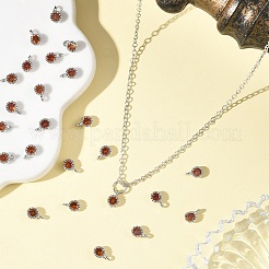 Messing ebnen Zirkonia Charms&nbsp;XGRQ5K528-832P-C