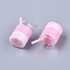 Decoraciones colgantes de botellas de vidrio&nbsp;LS-GLAA-S181-13B