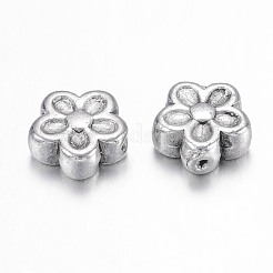 Tibetische stil legierung 3d blumenperlen&nbsp;LF0476Y-NF
