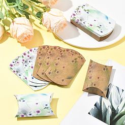 30 boîte cadeau en papier imprimé floral&nbsp;CON-FS0001-21B