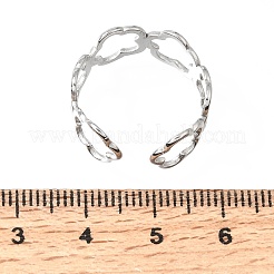 Offene Manschettenringe aus Edelstahl 304&nbsp;SA-CBA383B-02P