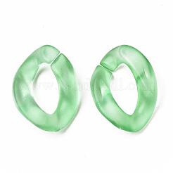 Anelli in acrilico trasparente che collega&nbsp;OACR-S036-001A-K12