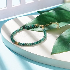 Bracelets de perles de jade de malaisie naturelle (teint) pour femmes ou hommes&nbsp;BJEW-JB07791-05