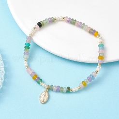 Bracelets à breloques en acier inoxydable 304&nbsp;BJEW-JB13091