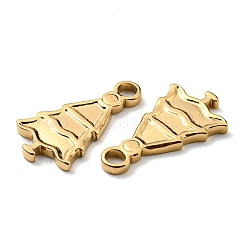 Pendentifs en acier inoxydable 304 avec placage ionique (IP)&nbsp;STAS-Q248-17G