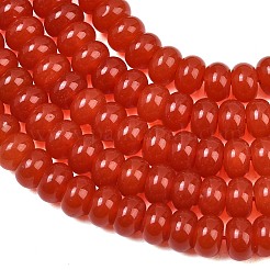 Rangs de perles de jade blanc naturel&nbsp;GG-CBAD029-B05-5x8mm