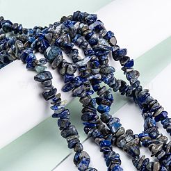 Natürlicher Lapislazuli Perlenstränge&nbsp;G-F703-05B