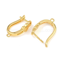 Accessoires de boucle d'oreilles en laiton&nbsp;KK-K340-36G