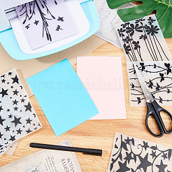 Cartelle di goffratura in plastica natalizia&nbsp;DIY-WH0186-47