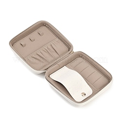 Tragbare Reise-Schmuckaufbewahrungsboxen aus EVA und PU-Leder&nbsp;CON-D016-01B
