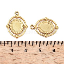Pendentifs cabochons en acier inoxydable 304&nbsp;X-STAS-P364-07G