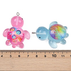 Pendentifs en résine transparente&nbsp;RESI-I341-01P