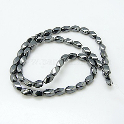 Unmagnetische synthetischen Hämatitkornen Stränge&nbsp;X-G-E001-4-8x5mm